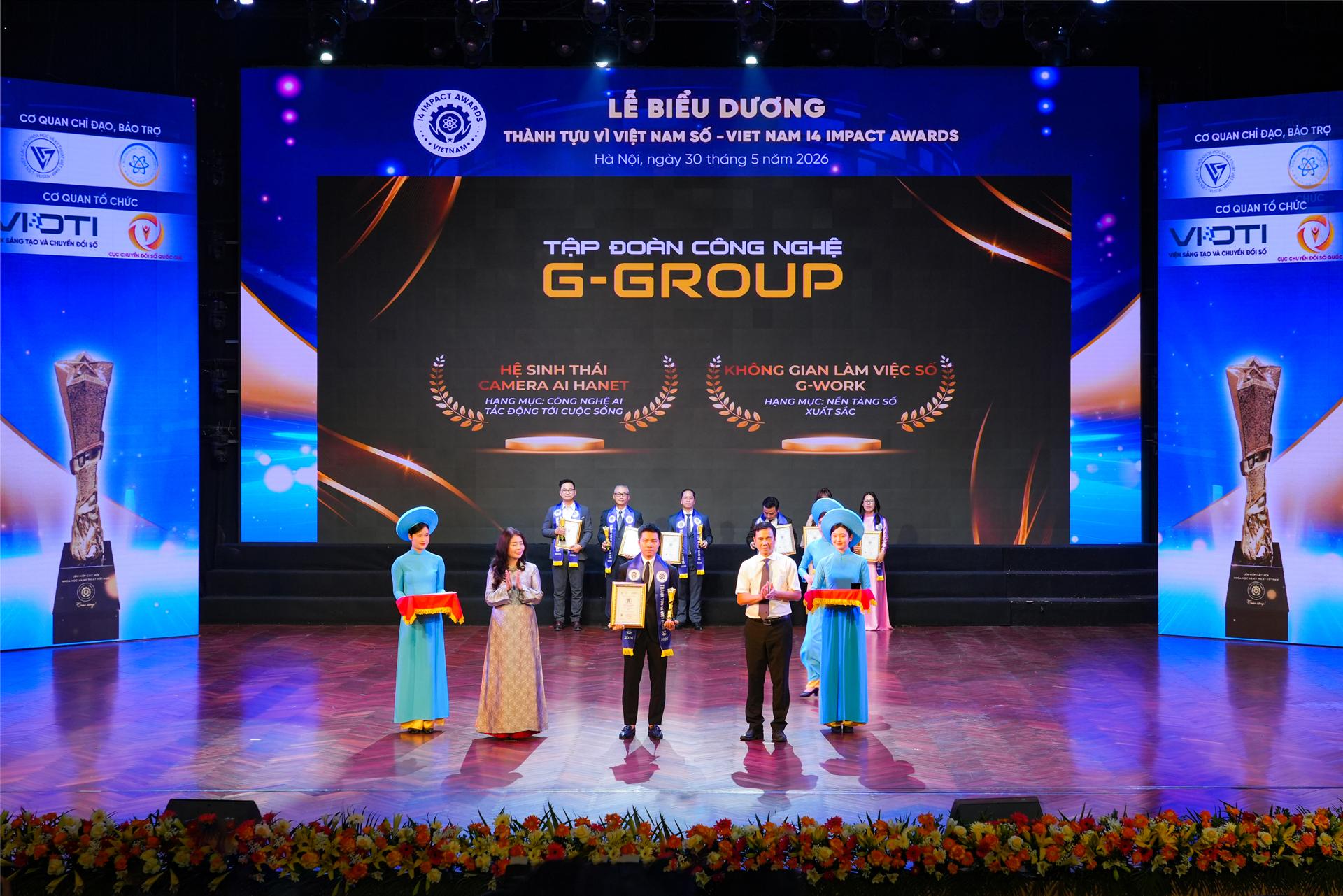 Pháp luật Việt Nam: Từ Sao Khuê đến I4 Impact Award: Công nghệ G-Group khẳng định giá trị từ tác động thực tiễn
