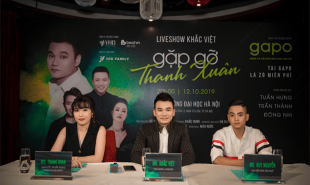 VNEXPRESS: LIVESHOW KHẮC VIỆT MỞ CỬA MIỄN PHÍ CHO THÀNH VIÊN GAPO