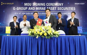 CAFEF: TẬP ĐOÀN G-GROUP KÝ KẾT HỢP TÁC CHIẾN LƯỢC VỚI CÔNG TY CHỨNG KHOÁN MIRAE ASSET